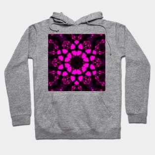 Psychedelic Hippie Flower Purple Hoodie